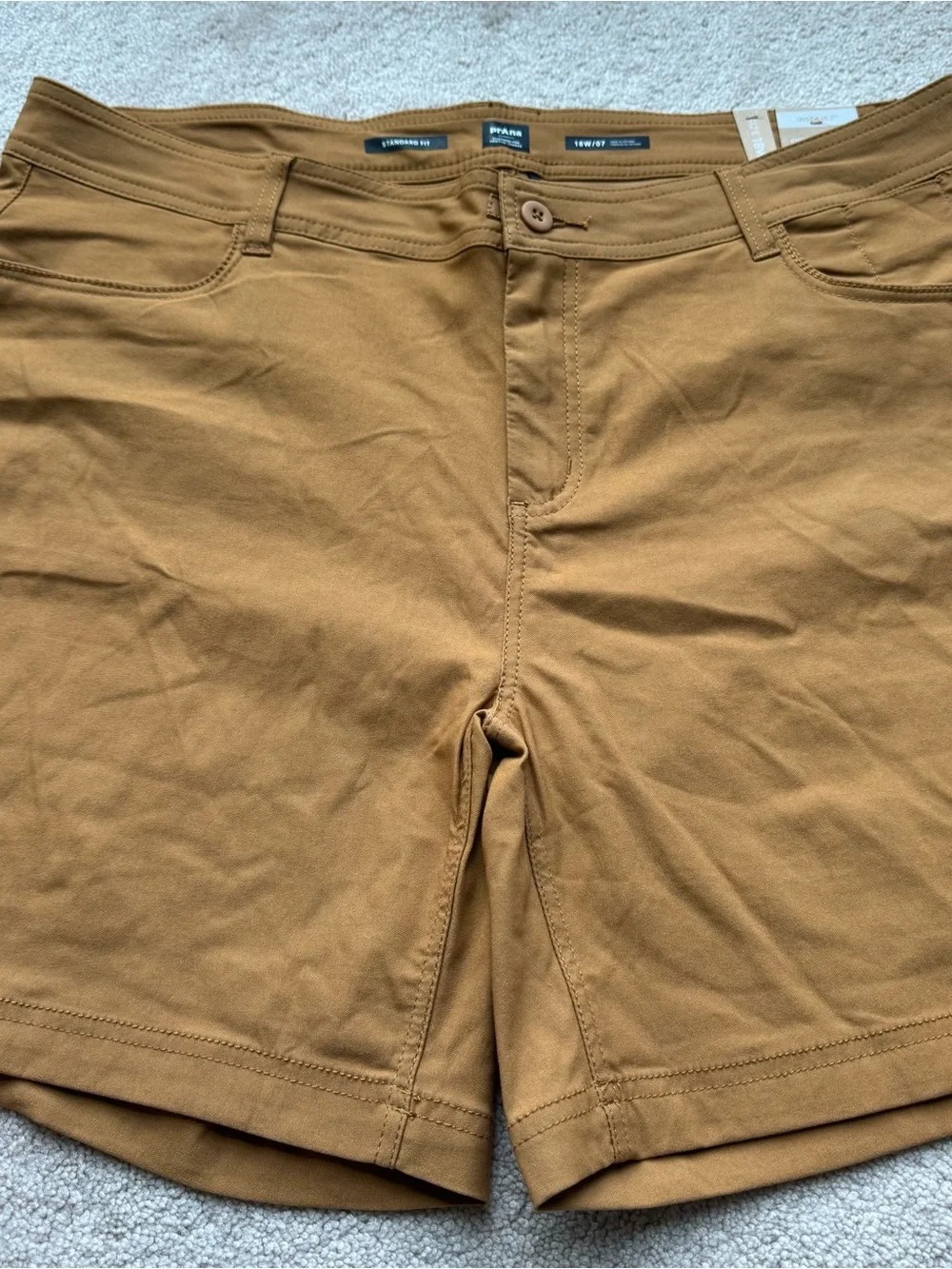 prAna Halle Short Plus II Earthbound Hiking Shorts 18W NWT